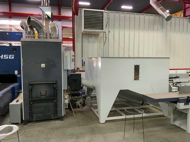 Bio4heating cgh 240 sbc industriële houtkachel voor werkplaatsverwarming - afbeelding 4 van  11