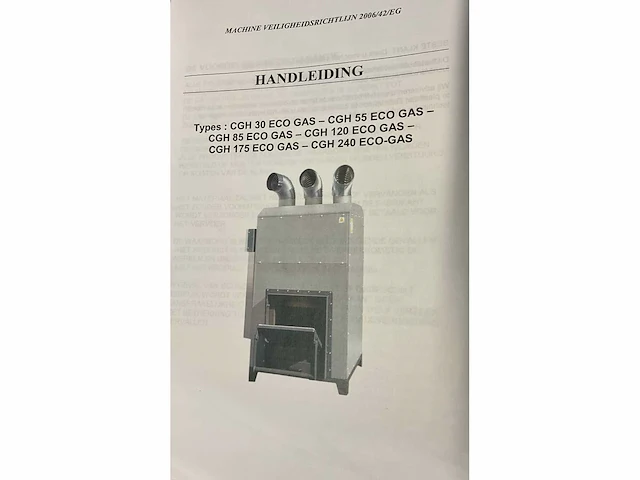 Bio4heating cgh eco gas industriële verwarmingsinstallatie - afbeelding 12 van  12