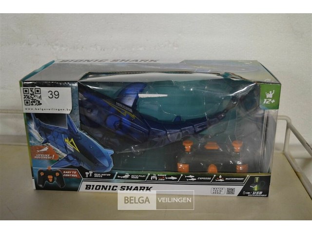 Bionic shark op afstandbediening - afbeelding 1 van  6