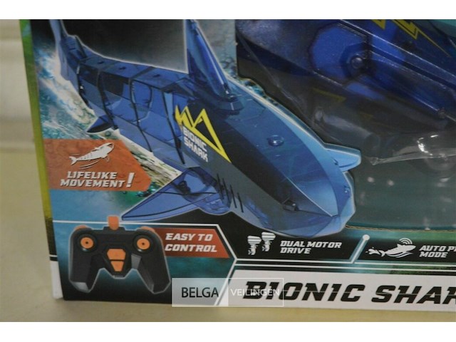 Bionic shark op afstandbediening - afbeelding 2 van  6