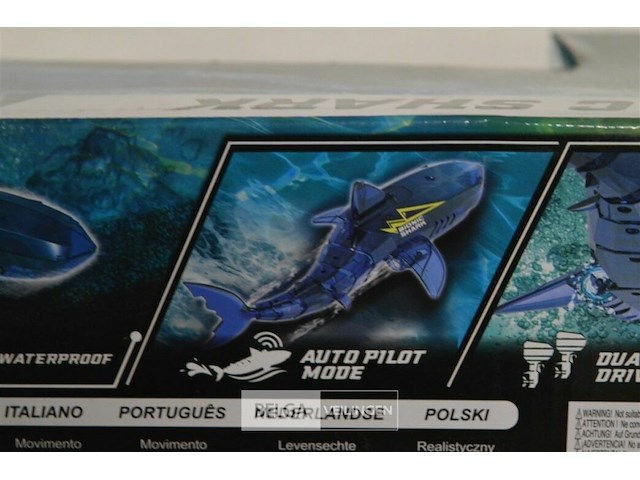 Bionic shark op afstandbediening - afbeelding 5 van  6