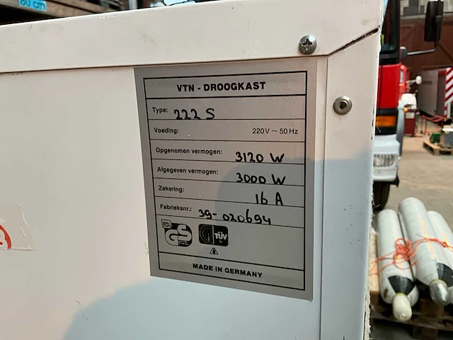 Biotroc 222s droogkast - afbeelding 5 van  5