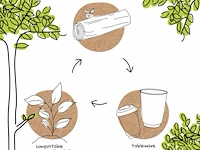 Biozoyg 100-delige houten bestekset - afbeelding 3 van  3