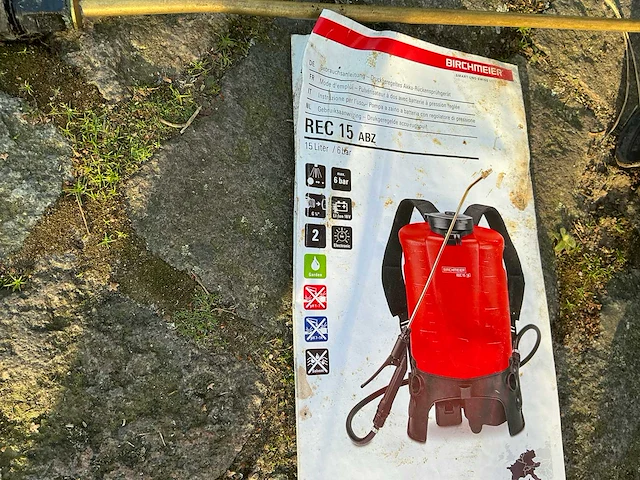 Birchmeier rec15 rugspuit batterij - afbeelding 3 van  5