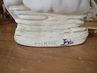 Biscuit beeldje vrouw ca. 20cm - afbeelding 5 van  6