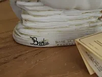 Biscuit beeldje vrouw ca. 20cm - afbeelding 6 van  7