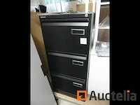 Bisley metalen kast met 3 lades (ref9870-044) - afbeelding 3 van  3