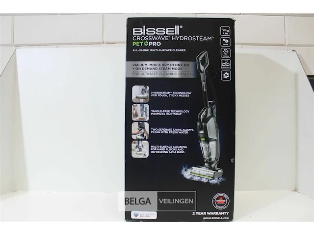 Bissell hydrosteam pet pro+ vloerreiniger 2 in 1 - afbeelding 3 van  4