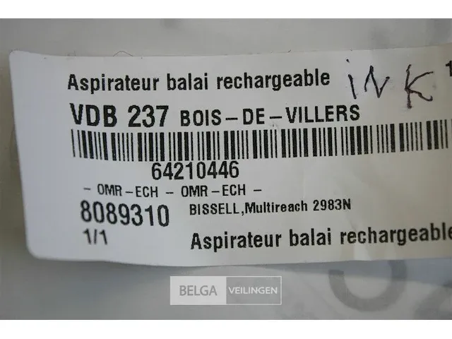 Bissell multireach 2983n oplaadbare steelstofzuiger - afbeelding 4 van  4