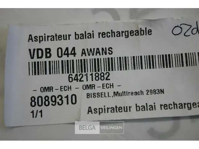 Bissell multireach 2983n oplaadbare steelstofzuiger - afbeelding 4 van  4