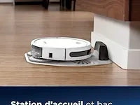 Bissell spinwave-robot, 2 in 1, stofzuiger en dweil, multi-oppervlak voor tapijten en harde vloeren, app-bediening, batterijduur van 130 minuten, compatibel met alexa, robotstofzuiger, 2931n - afbeelding 1 van  3