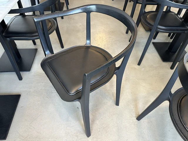 Bistro set : vv 4 stoelen 2 tafels excl bestek - afbeelding 3 van  5