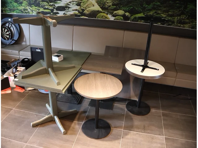 Bistro tafels (7x) - afbeelding 3 van  3