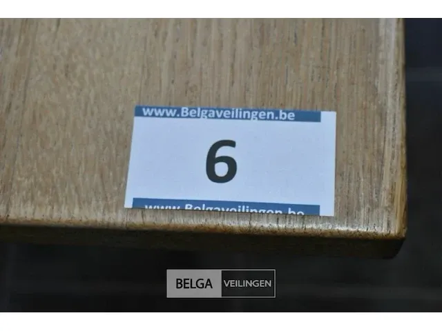 Bistrotafel blad en metalen onderstel - afbeelding 2 van  2