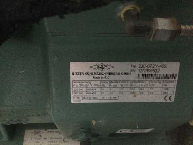 Bitzer - 2jc-072y-40s - koelcompressor - afbeelding 2 van  4