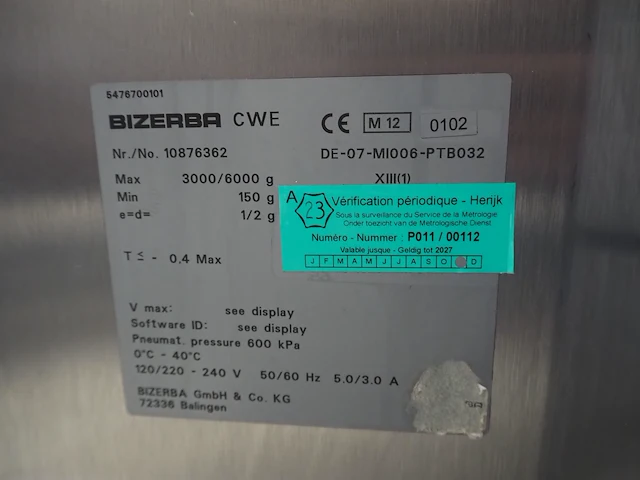 Bizerba - afbeelding 5 van  13