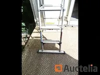 Bizline telescopische trapladder met transport riem - afbeelding 4 van  8