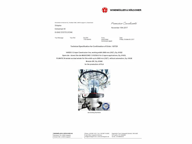 Blaas extrusielijn windmoller & holscher - 2018 - afbeelding 170 van  220