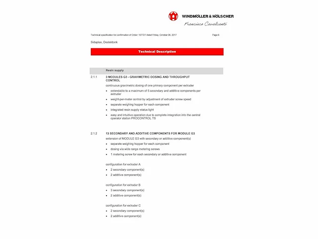 Blaas extrusielijn windmoller & holscher - 2018 - afbeelding 175 van  220