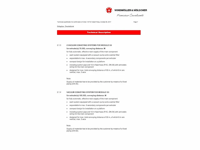 Blaas extrusielijn windmoller & holscher - 2018 - afbeelding 176 van  220