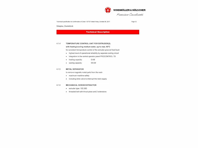 Blaas extrusielijn windmoller & holscher - 2018 - afbeelding 181 van  220