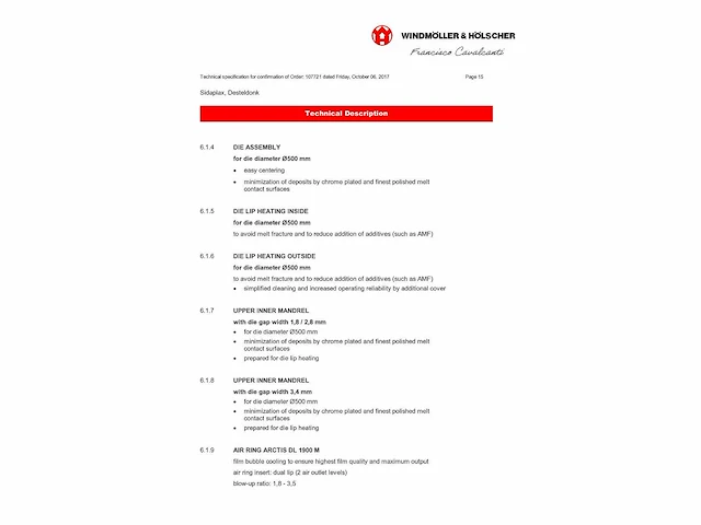 Blaas extrusielijn windmoller & holscher - 2018 - afbeelding 184 van  220