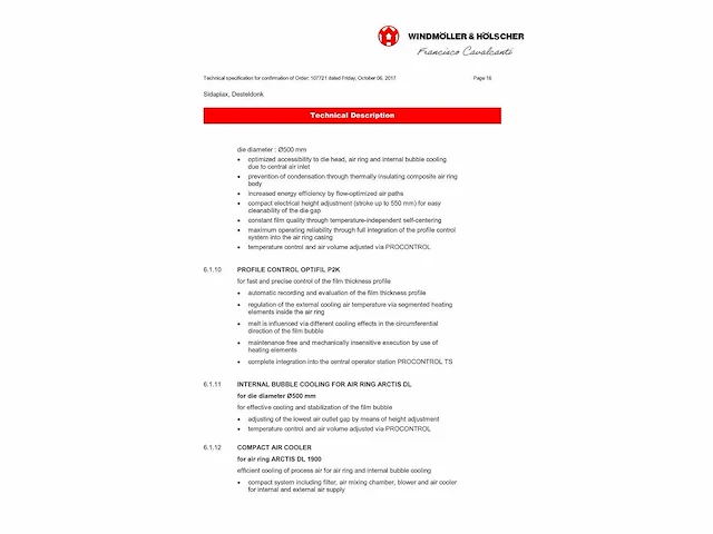Blaas extrusielijn windmoller & holscher - 2018 - afbeelding 185 van  220
