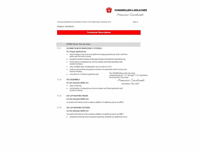 Blaas extrusielijn windmoller & holscher - 2018 - afbeelding 187 van  220