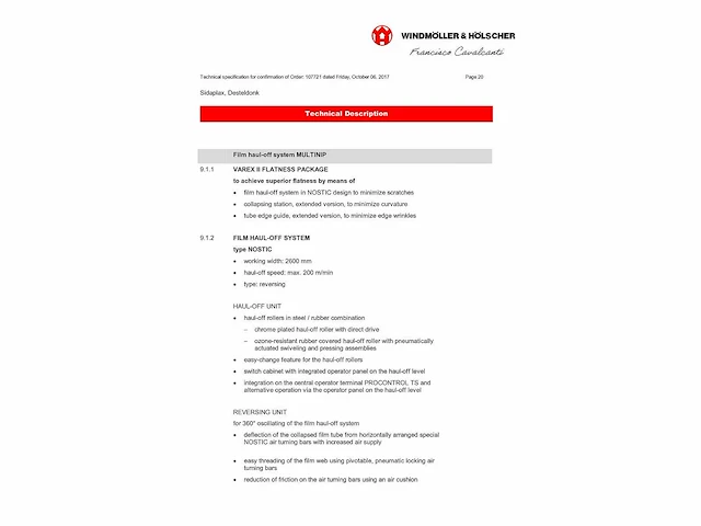 Blaas extrusielijn windmoller & holscher - 2018 - afbeelding 189 van  220