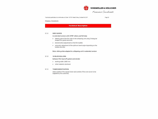 Blaas extrusielijn windmoller & holscher - 2018 - afbeelding 192 van  220