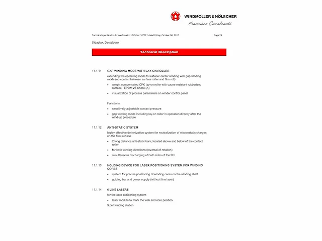 Blaas extrusielijn windmoller & holscher - 2018 - afbeelding 198 van  220