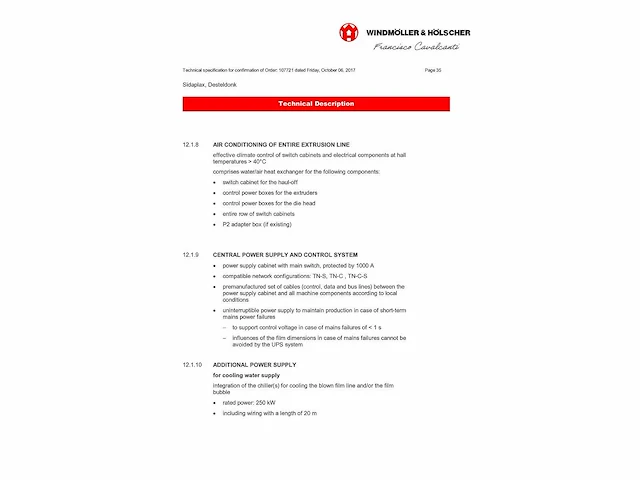 Blaas extrusielijn windmoller & holscher - 2018 - afbeelding 204 van  220