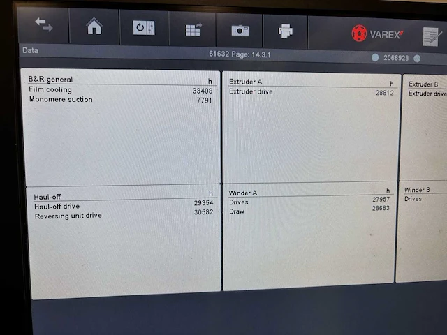 Blaas extrusielijn windmoller & holscher - 2018 - afbeelding 220 van  220