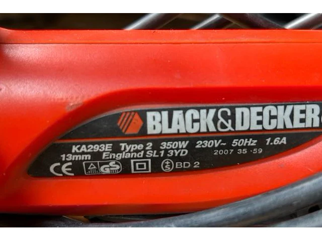 Black and decker schuurmachine - afbeelding 5 van  5