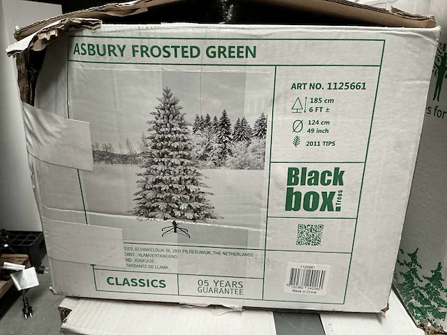 Black box tree 1125661 kunst kerstboom - afbeelding 2 van  3