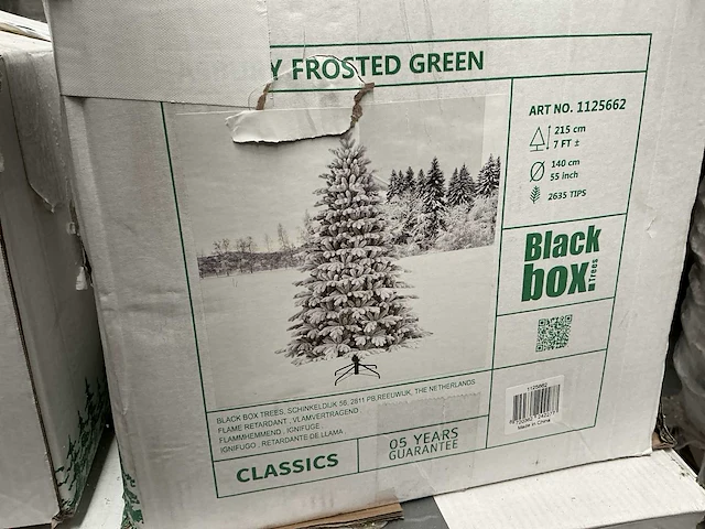 Black box tree 1125662 kunst kerstboom - afbeelding 2 van  3