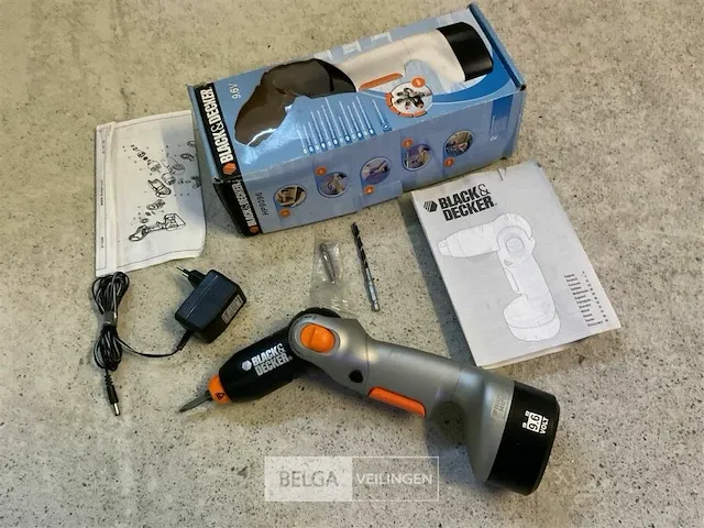Black & decker accu-schroefmachine - afbeelding 1 van  5