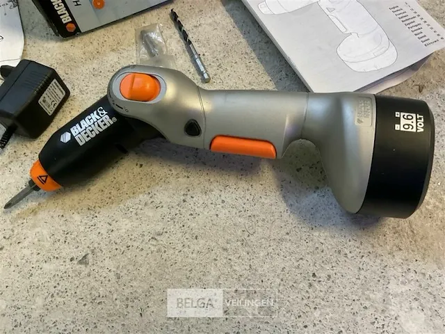 Black & decker accu-schroefmachine - afbeelding 2 van  5