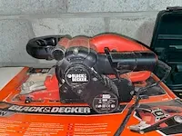 Black & decker bandschuurmachine - afbeelding 1 van  5