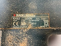 Black & decker ka83 bandschuurmachine - afbeelding 6 van  7