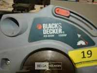 Black & decker slijpachine / afkortzaag 1200w - afbeelding 2 van  4