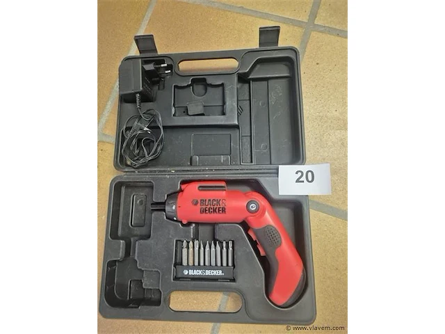 Black & decker vijsmachine - afbeelding 1 van  2
