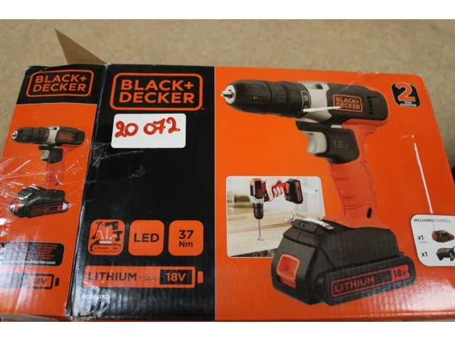 Black+decker bcd001c1-qw boormachine - afbeelding 4 van  9