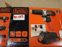 Black+decker bcd001c1-qw boormachine - afbeelding 4 van  9