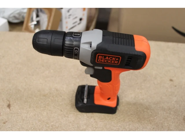 Black+decker bcd001c1-qw boormachine - afbeelding 5 van  9