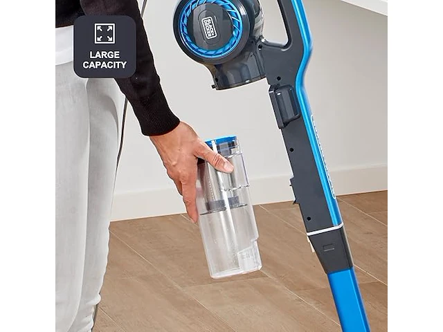 Black+decker bezemstofzuiger - afbeelding 4 van  6
