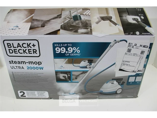 Black&decker bhsmp2008-qs stoomreiniger - afbeelding 4 van  4