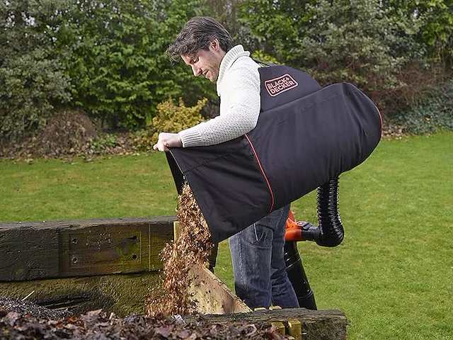 Black+decker rugzak met bladvanger - afbeelding 2 van  4