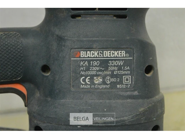 Black&decker schuurmachine - afbeelding 3 van  3