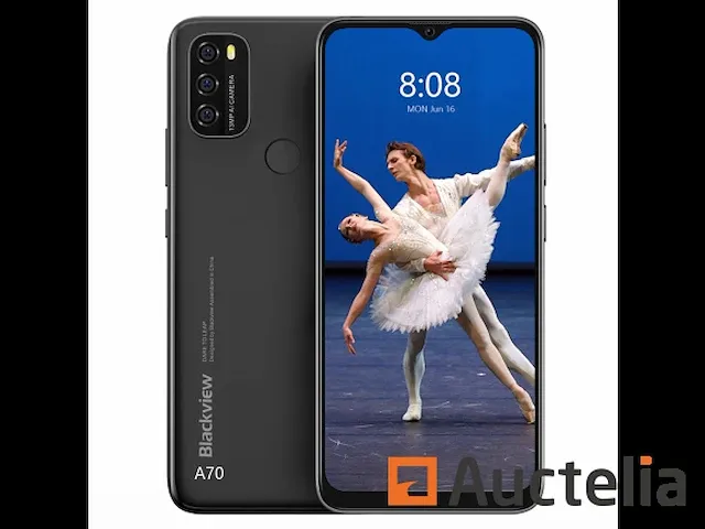 Blackview a70 - smartphone 32gb, 3gb ram, dual sim, zwart - afbeelding 7 van  7